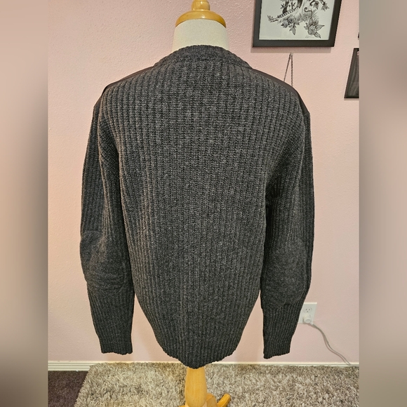 Fjallraven Dark Gray- Black Sarek Knit Sweater - Picture 11 of 12